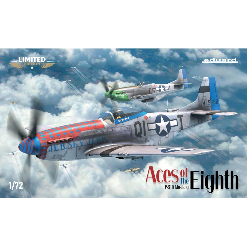 Maquette d'avion ACES OF THE EIGHTH DUAL COMBO 1/72 EDUARD-LIMITED