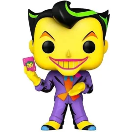 Figurine Pop DC Comics POP! Heroes Vinyl figurine Joker (Black Light) 9 cm