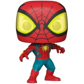 Figurine Pop Spider-Man POP! Vinyl figurine Oscorp Suit 9 cm