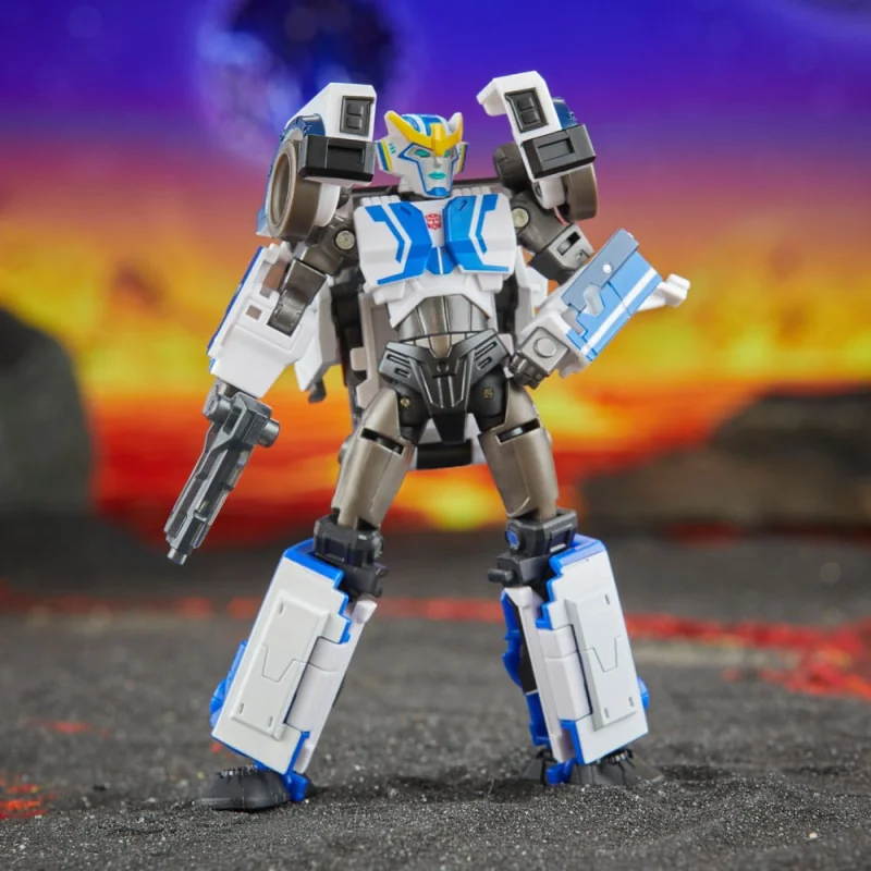 Transformers Generations Legacy United Deluxe Class figurine Robots in Disguise 2015 Universe Strongarm 14 cm