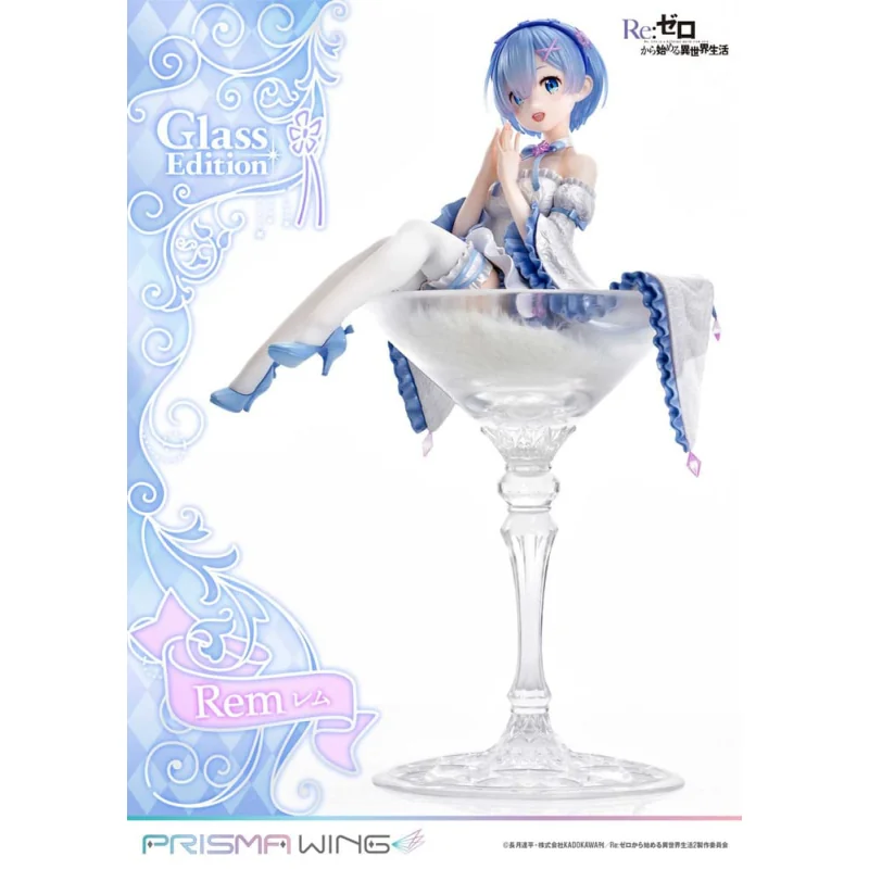 P1SPWRZR-01P Re:Zero - Starting Life in Another World 1/7 Prisma Wing Rem Glass Edition 23 cm