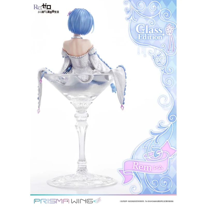 Re:Zero - Starting Life in Another World 1/7 Prisma Wing Rem Glass Edition 23 cm