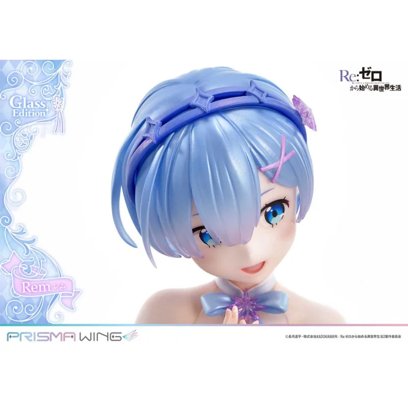 Re:Zero - Starting Life in Another World 1/7 Prisma Wing Rem Glass Edition 23 cm