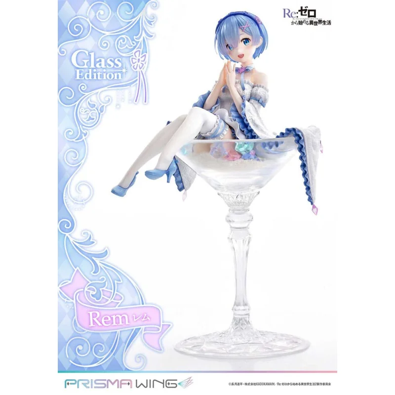 Re:Zero - Starting Life in Another World 1/7 Prisma Wing Rem Glass Edition 23 cm