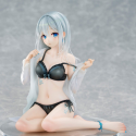 Statuette Original Character 1/7 Silver-Haired Girl Sky Blue Morning Special Outfit Ver. by Fuumi Illustration 16 cm