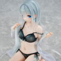 Original Character 1/7 Silver-Haired Girl Sky Blue Morning Special Outfit Ver. by Fuumi Illustration 16 cm