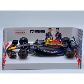 Miniature RED BULL F1 RB19 TEAM ORACLE RED BULL RACING 11 SERGIO PEREZ GRAND PRIX AUSTIN 2023 4EME