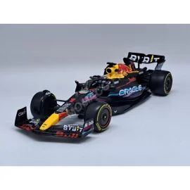 Miniature RED BULL F1 RB19 TEAM ORACLE RED BULL RACING 1 MAX VERSTAPPEN GRAND PRIX MIAMI 2023 1ER (PACKAGING PREMIUM AVEC CASQU