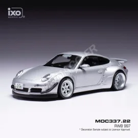 Miniature PORSCHE RWB 997 GRIS METALLISE