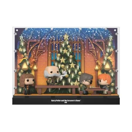 Figurine Pop Harry Potter - Pack 4 POP Moments Deluxe Great Hall Holiday