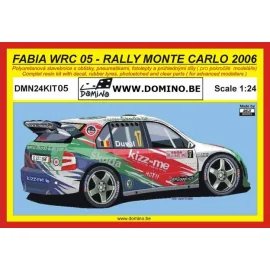 Miniature SKODA FABIA WRC MONTE CARLO 2006 DUVAL