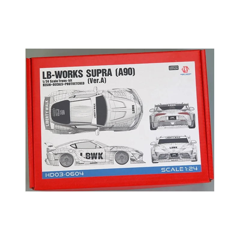 Maquette LB-WORKS SUPRA A90 VERSION A