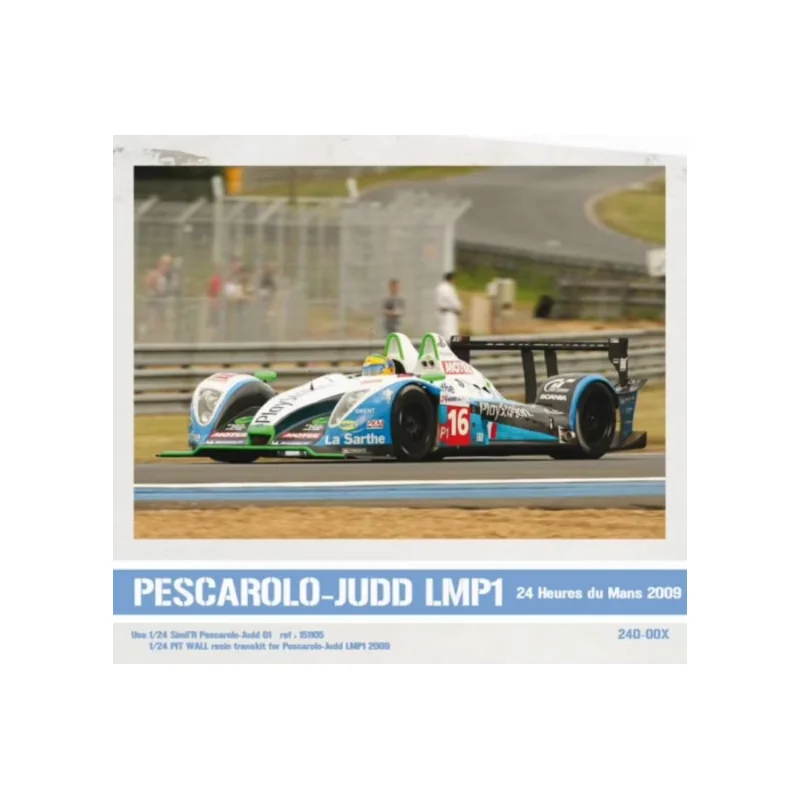 Maquette PESCAROLO JUDD LMP1 24H DU MANS 2009