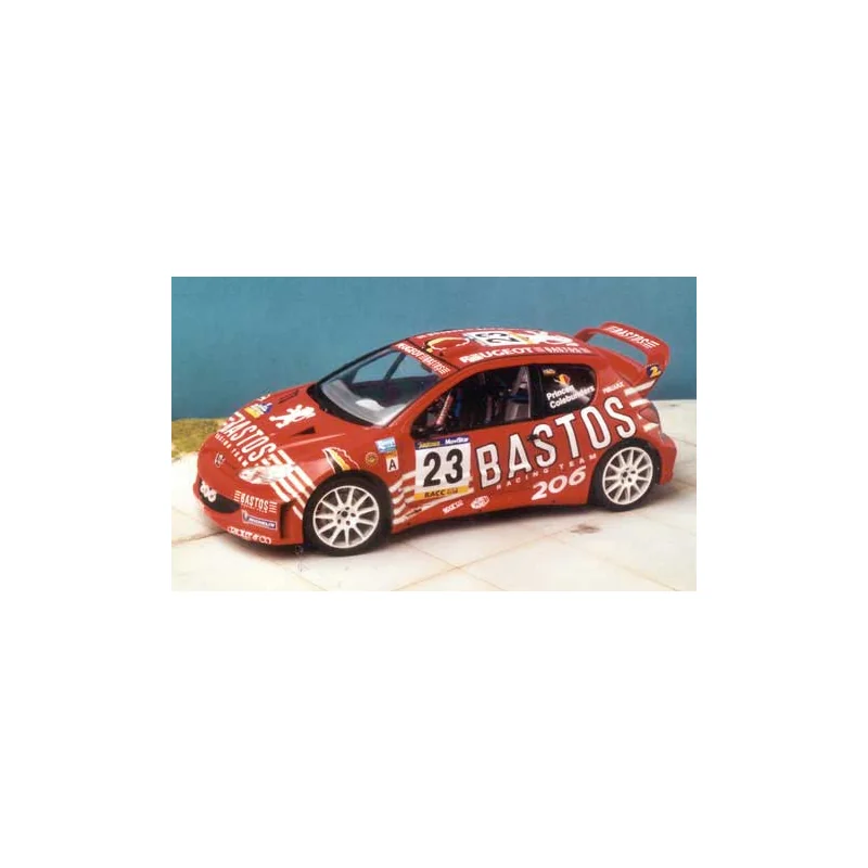 Miniature PEUGEOT 206 WRC BASTOS CATALUNIYA 2000