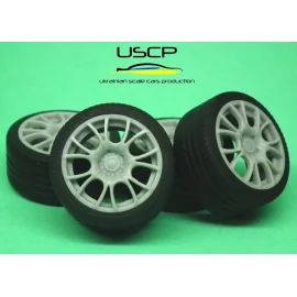 Miniature 18'BBS CK WITH TIRES