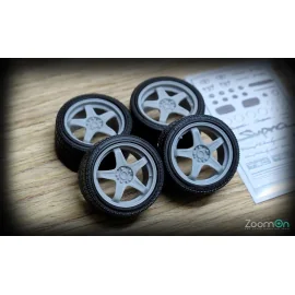 Miniature 18INCH TRD T3 SPORT RIM SET