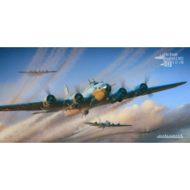 Maquette The Bloody Hundredth 1943 B-17F Flying Fortress - Limited Edition 1/48