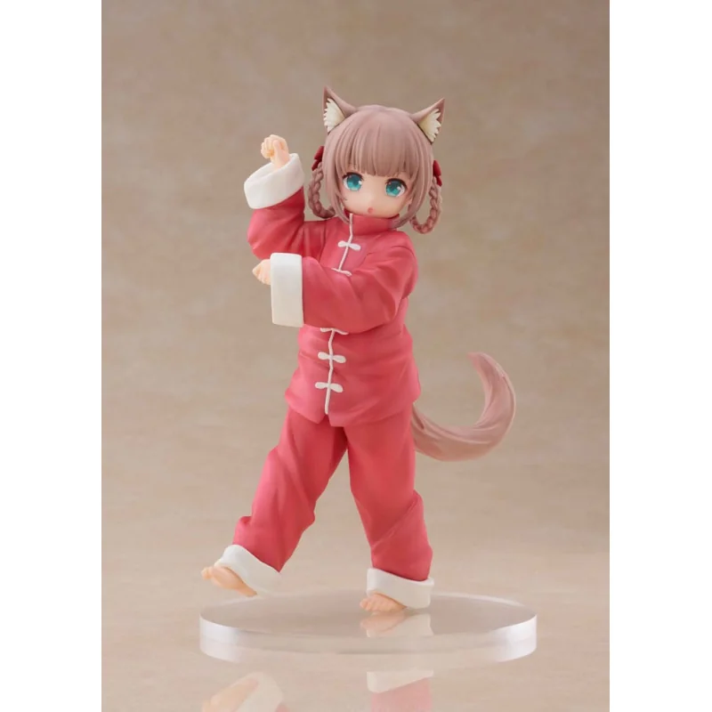 Figurine My Cat Is a Kawaii Girl statuette Palette Dress-Up Collection Kinako Nyang fu Ver. 15 cm