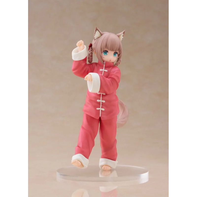 My Cat Is a Kawaii Girl statuette Palette Dress-Up Collection Kinako Nyang fu Ver. 15 cm