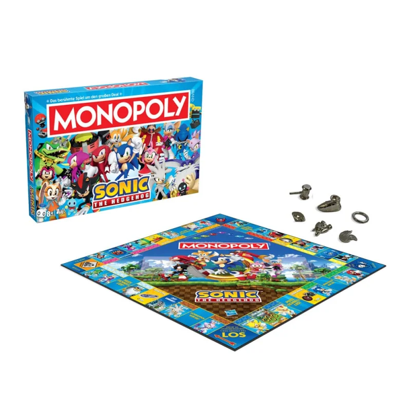 Monopoly jeu de plateau Sonic the Hedgehog *ALLEMAND*