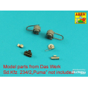 Aber Models German Accessories for Horn, Notek, Front, Tail & Convoy Lights