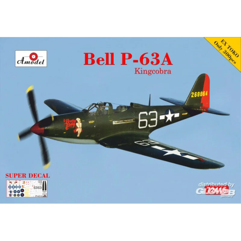 Maquette P-63A (ex-TOKO). Limited edition