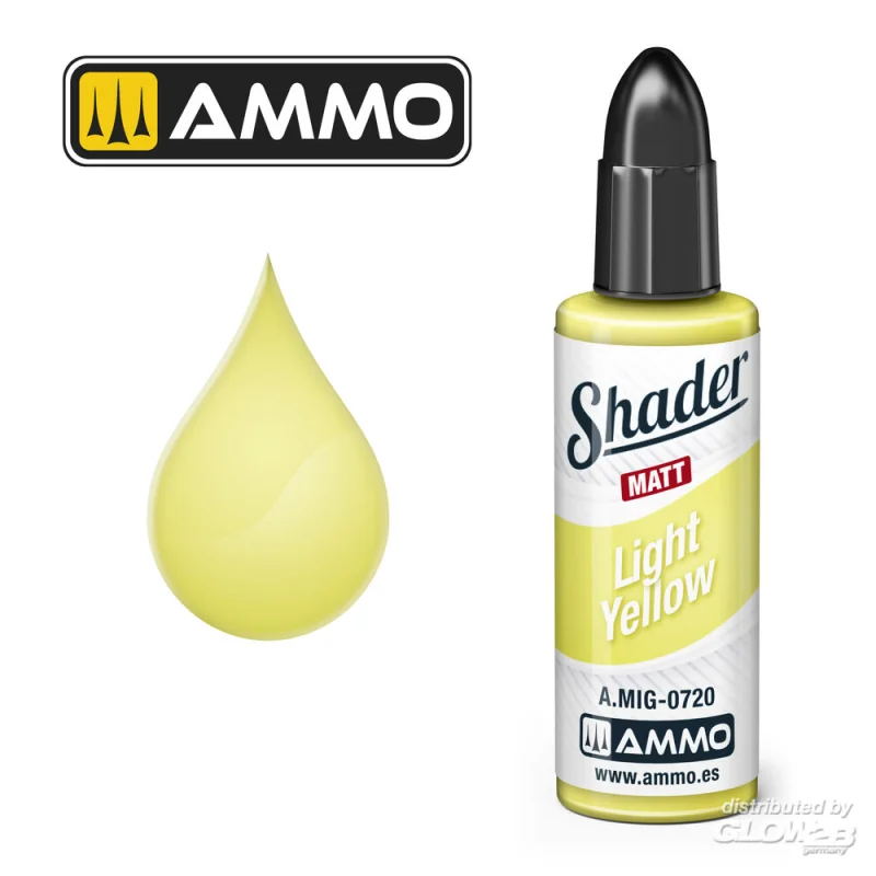 Peinture MATT SHADER Light Yellow