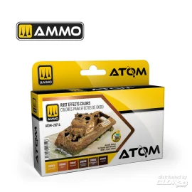 Peinture ATOM Rust Effects Colors Set