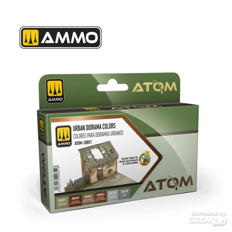 Peinture ATOM Urban Diorama Colors