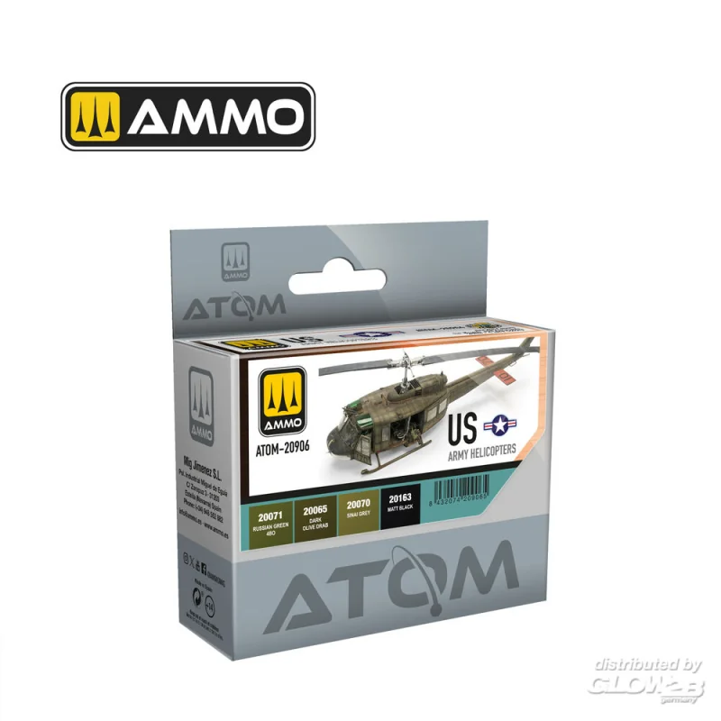 Peinture ATOM US Army Helicopters Set