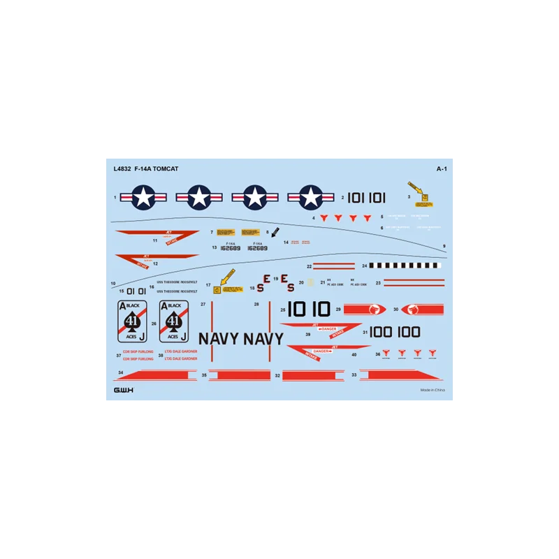 Maquette d'avion Grumman F-14B Tomcat