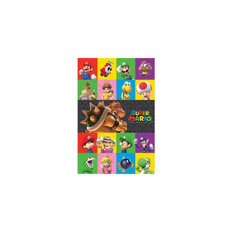  SUPER MARIO - Characters - Poster 61 x 92cm