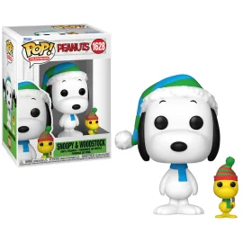 Figurine Pop PEANUTS - POP TV N° 1628 - Snoopy & Woodstock