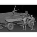 THUNDER MODEL: 1/35; LRDG Wireless Truck Bonus edition