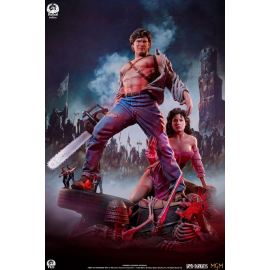  Army of Darkness statuette Premier Series 1/4 Ash Deluxe Edition 53 cm