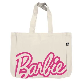 Sac BARBIE - Logo - Tote Bag en Toile - 46x40,5x10cm