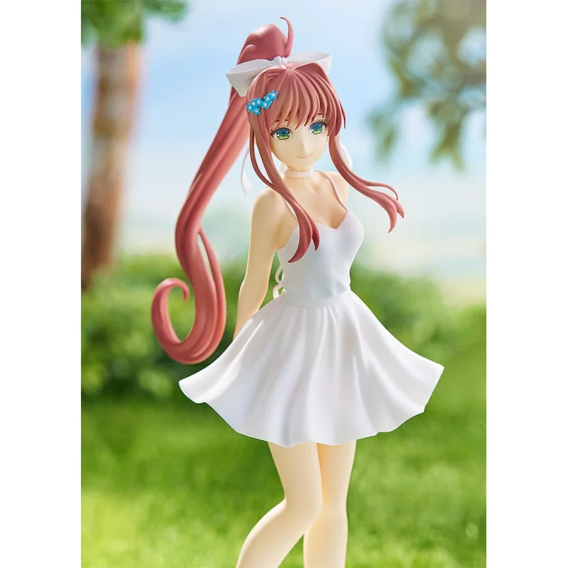 Good Smile Company Doki Doki Literature Club! - Pop Up Parade Monika: White Dress Version