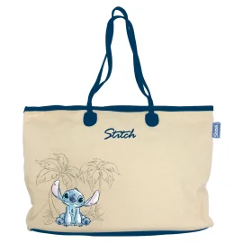  STITCH - Ohana & Blue - Grand Sac en Toile