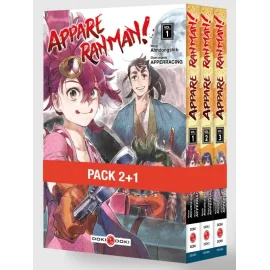  Appare ranman ! - pack promo tomes 1 à 3