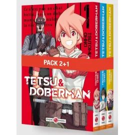  Tetsu & Doberman - pack promo tomes 1 à 3