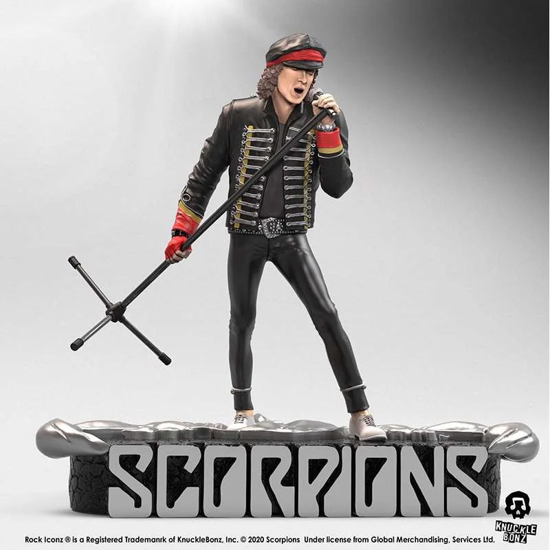 ROCK ICONZ SCORPIONS BAND STATUE SET