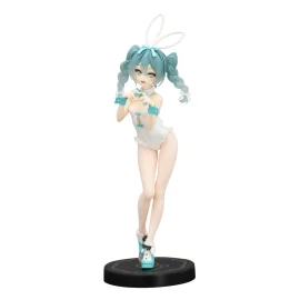 Figurine Hatsune Miku - BiCute Bunnies Miku Rurudo White Color Version