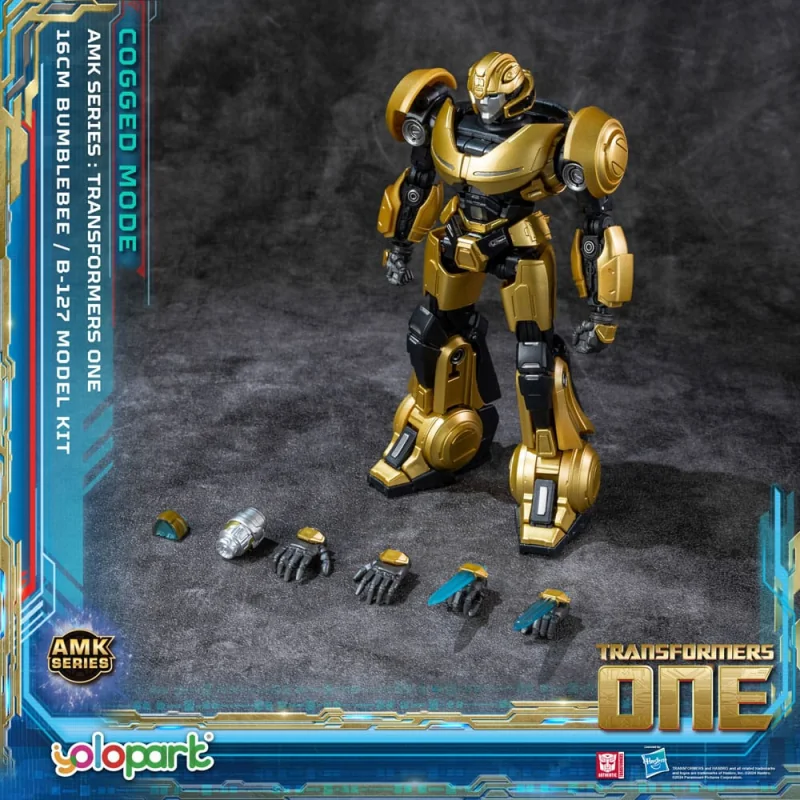 Maquette Manga : Pop culture Transformers 8 figurine Plastic Model Kit AMK Series B-127