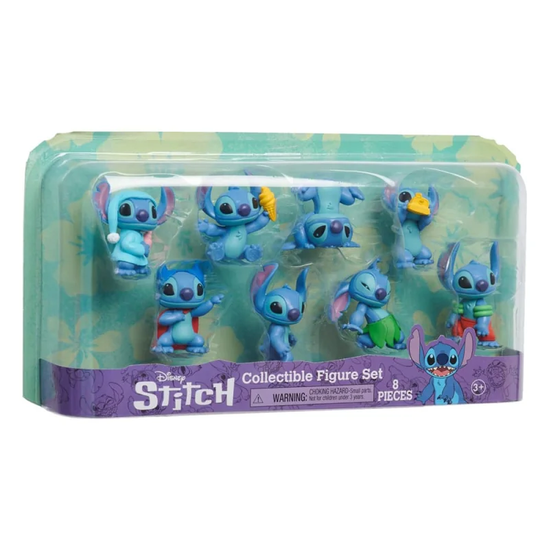 Figurine Lilo & Stitch pack 8 figurines Stitch Collectible Figure Set 7 cm