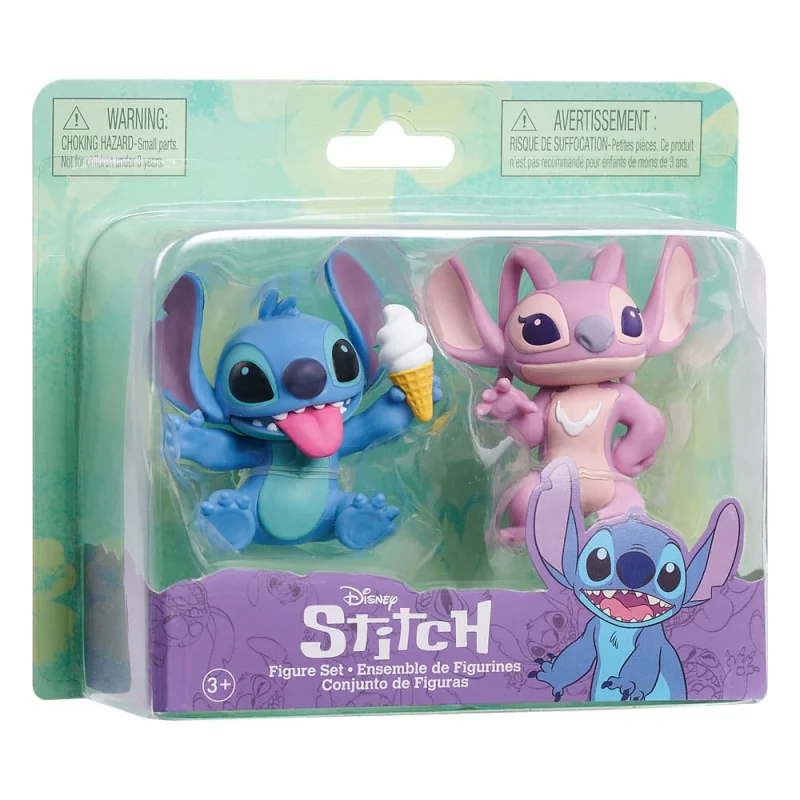 Figurine Lilo & Stitch pack 2 figurines Angel & Stitch 7 cm