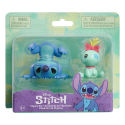 Figurine Lilo & Stitch pack 2 figurines Scrump & Upside Down Stitch 7 cm