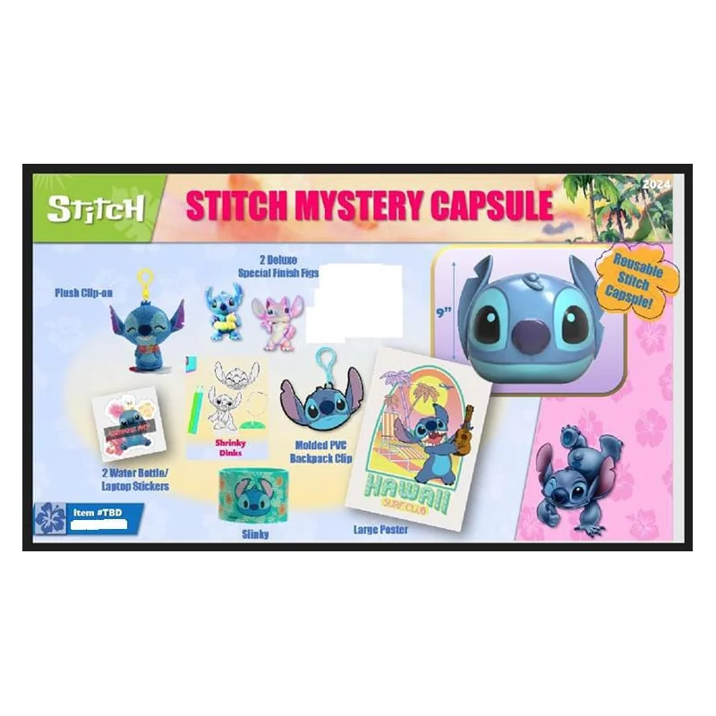 Playset Lilo & Stitch - Coffret cadeau Stitch Jumbo Mystery Capsule