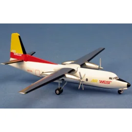 Miniature Air West Fokker 27 N759L