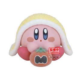 Figurine Kirby Fluffy Puffy Mine Break Time Kirby Peach 4cm W123