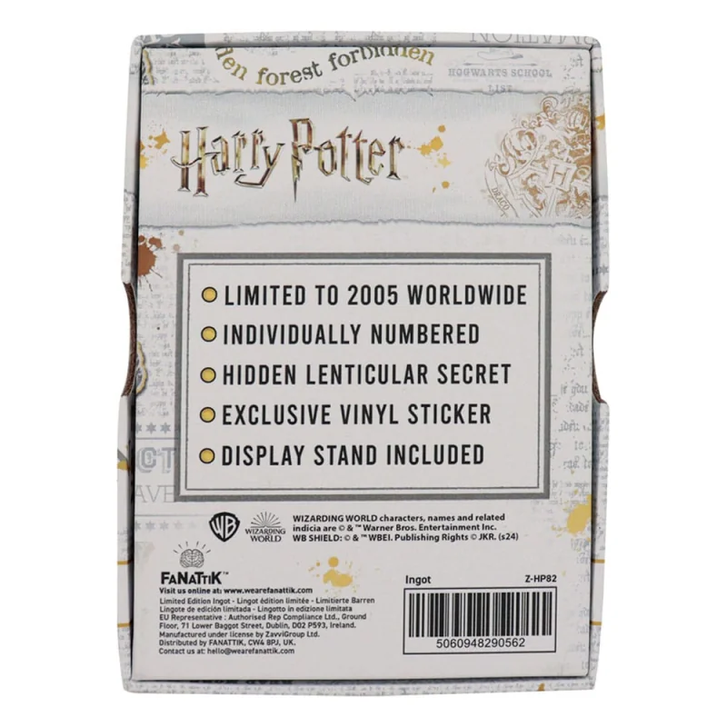 FNTK-Z-HP82 Harry Potter Lingot Dumbledore's Army Limited Edition